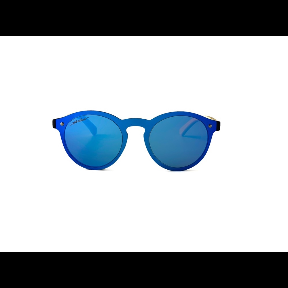 Wooden Frame, Blue Lens Zoë Neliné sunglasses